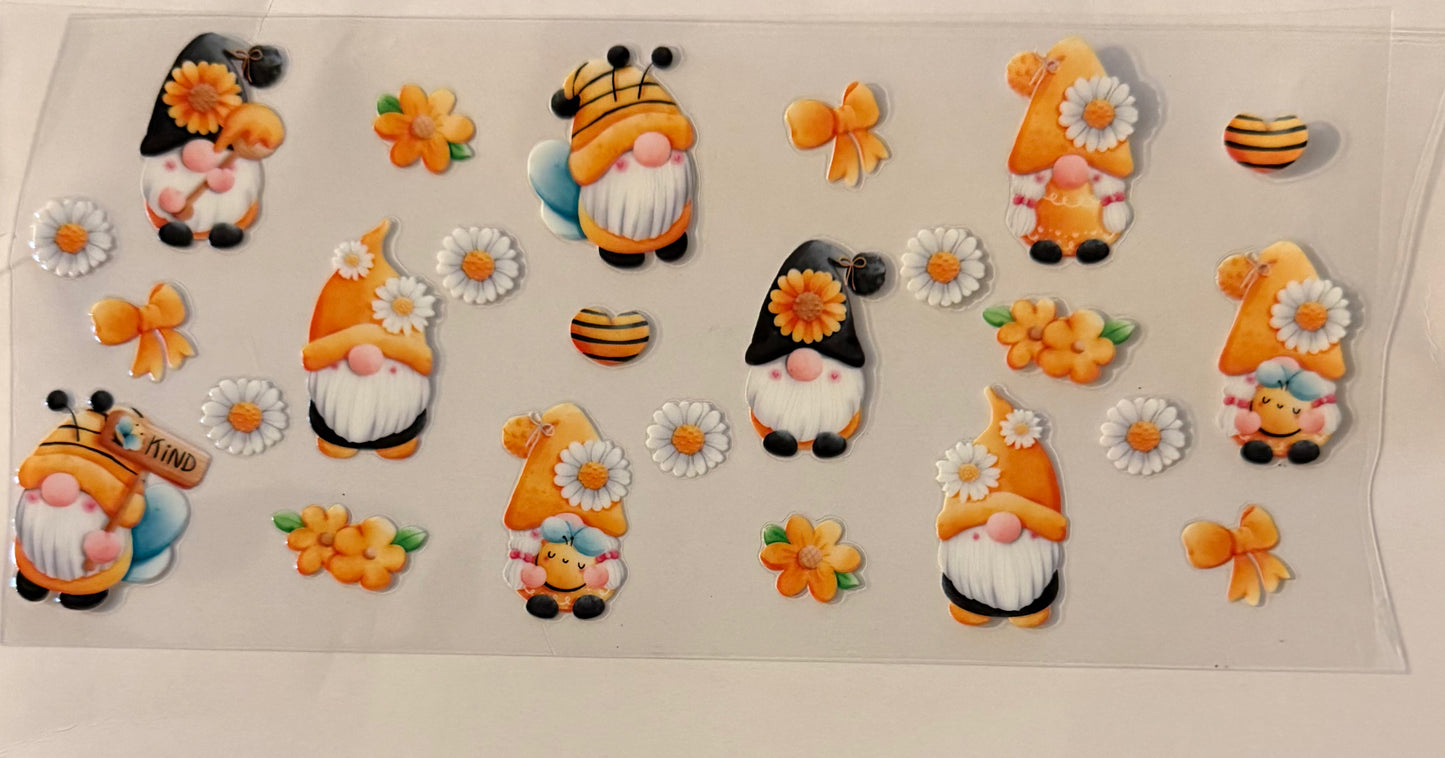 Bumble Bee Gnomes Wrap