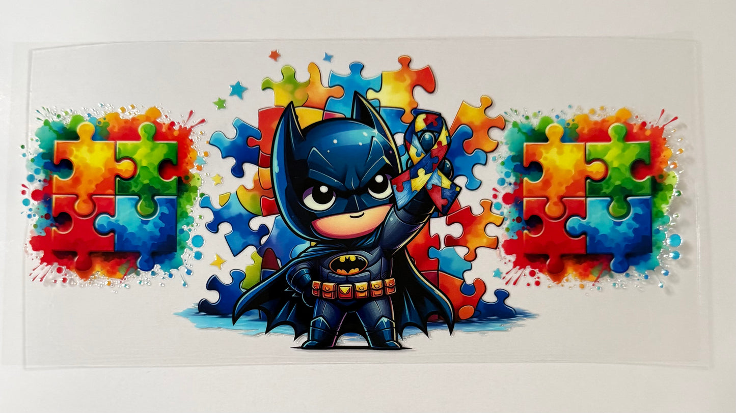 Autism Awareness Wrap- Bat