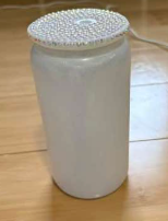 Bling Lid White Libbey Cup