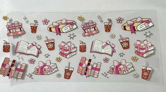 Books and Bows Wrap