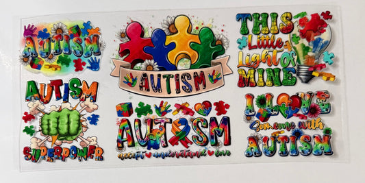 Autism Awareness Wrap