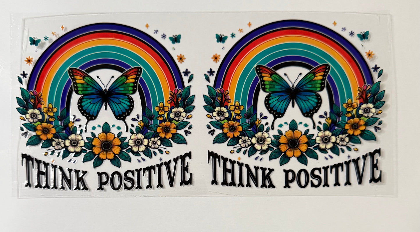 Think Positive Butterfly