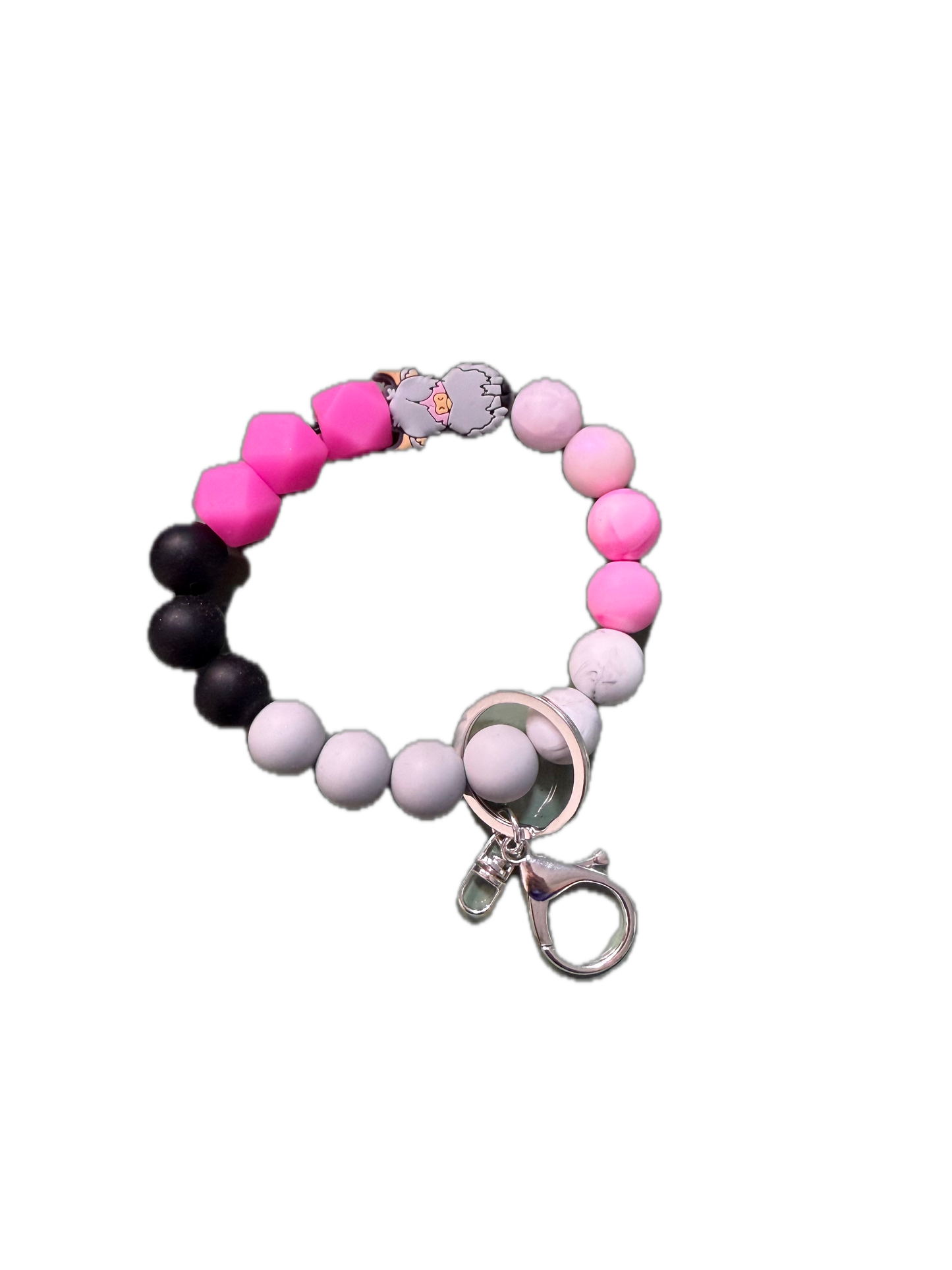 Customizable beaded wristlet